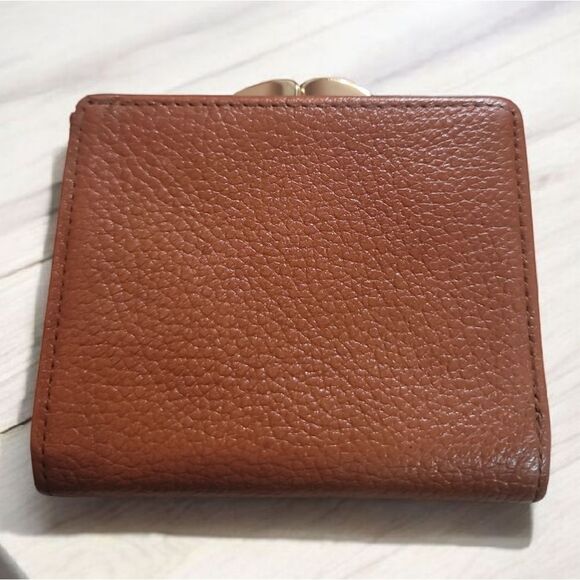 Burberrys VTG Leather Kisslock Wallet - Picture 4 of 11